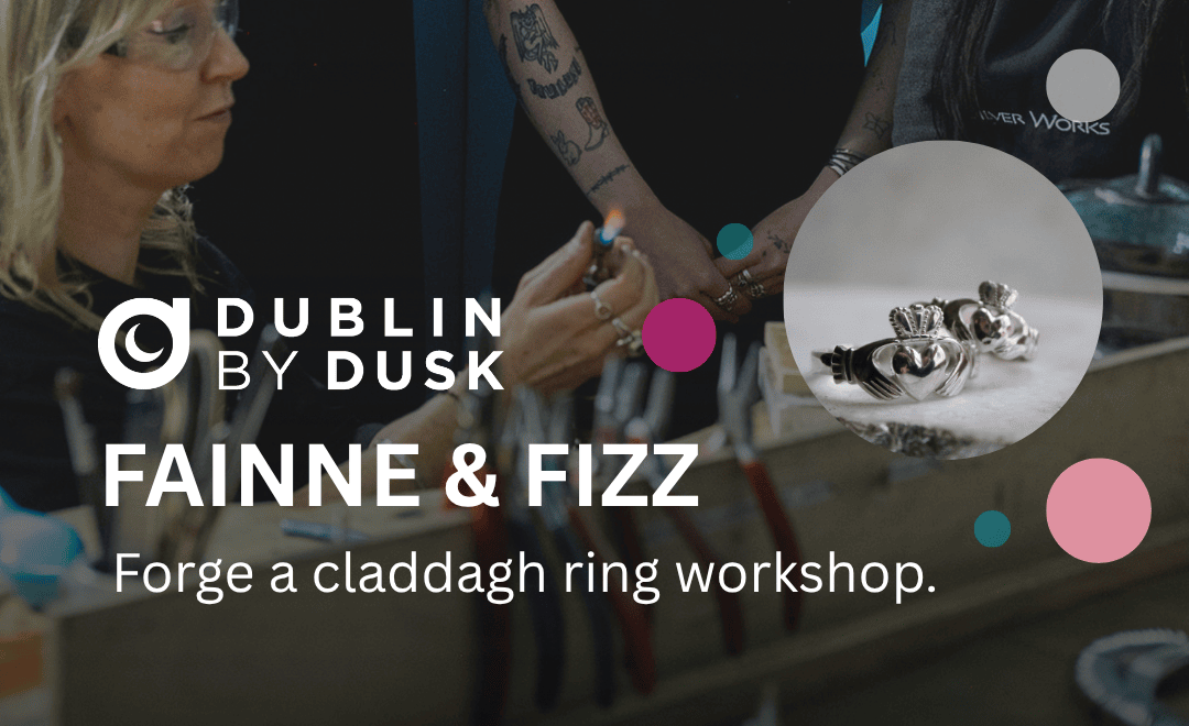 Fainne & Fizz Forge a claddagh ring workshop. (2)